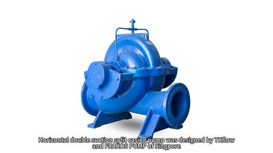 Centrifugal Horizontal Split Casing Double Suction High Volume Water Pump for Irrigation