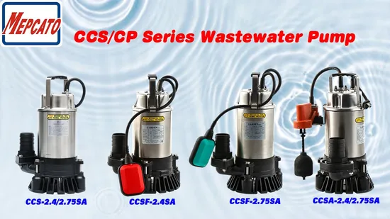 Single Phase Vortex Powerful Stainless Steel Electric Submersible Centrifugal Sewage Muddy Water Transfer Automatic Dewatering Pump with Floater Switch Bomba