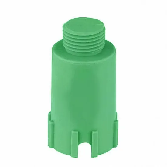 Hot and Cold Water Plastic Tube Fittings PPR Pipe Long Plug