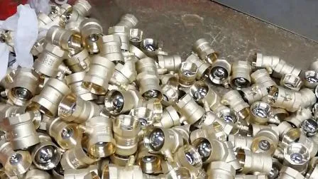 3/4 Inch Forged Brass Ball Valve with Long Lever Handle, Brass Ball Valve