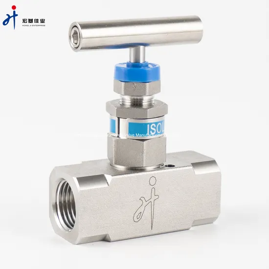 Hongji Stainless Steel Needle Valve 3/8 Od High Pressure Cryogenic Needle Valve 