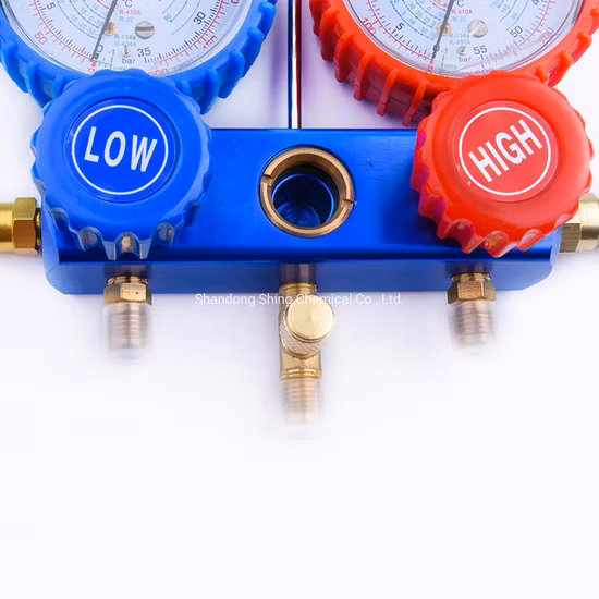 Air Condition Accessories Refrigeration Accessories with Charging Hose Manifold Pressure Gauge