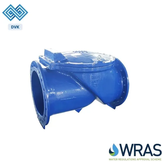 Manufacturer Ductile Iron Pn16 8′′ Flanged Soft Seat Resilient Seated Rubber Flap Flexible Disc Type Swing Check Valve 